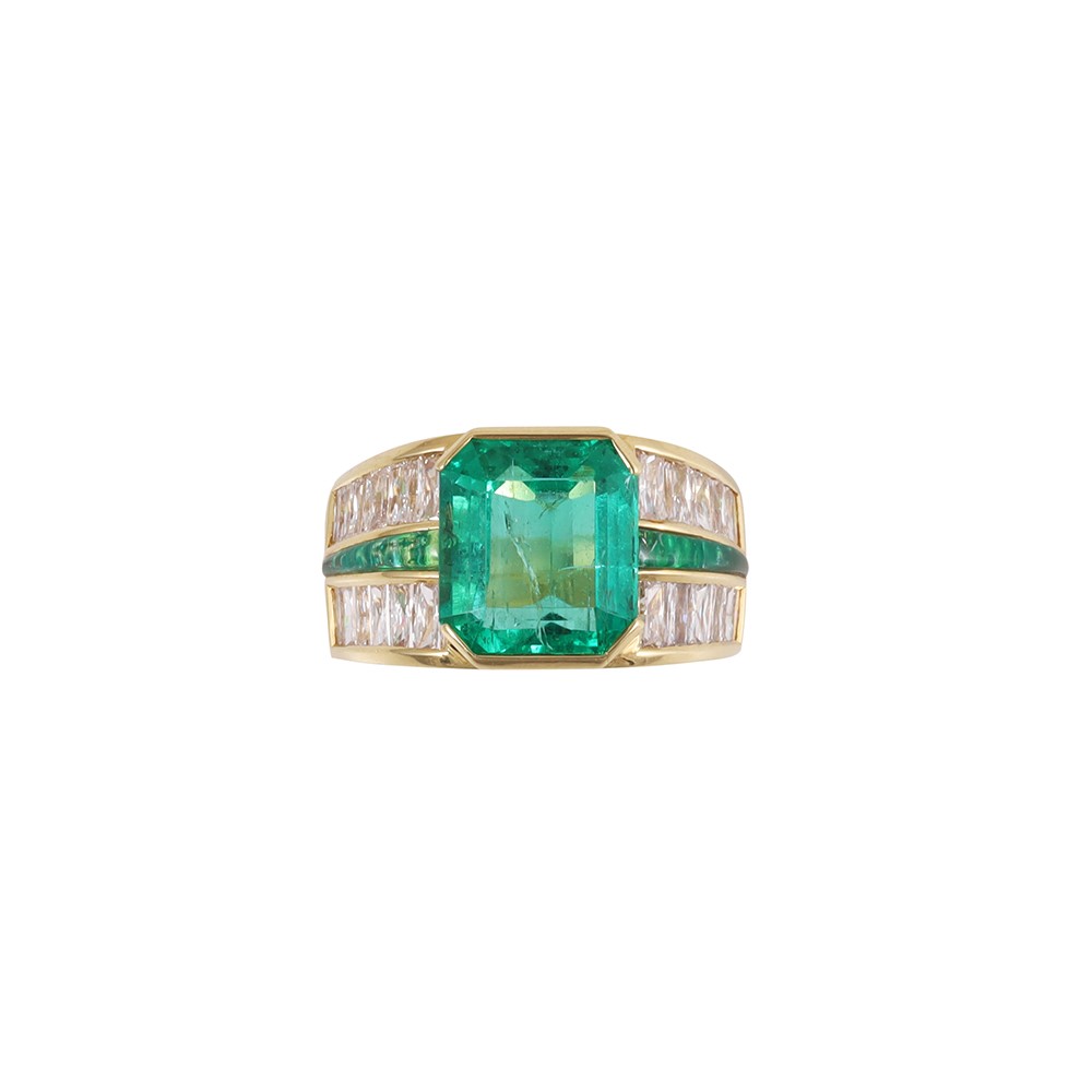 Anello, Smeraldo Colombia, Scavia