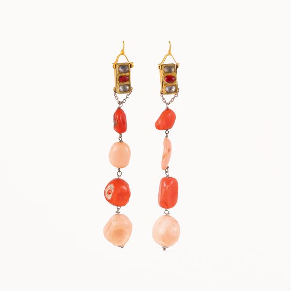 EARRINGS   - Auction Summer Time Jewelry, Watches and Silver - Casa d'Aste International Art Sale