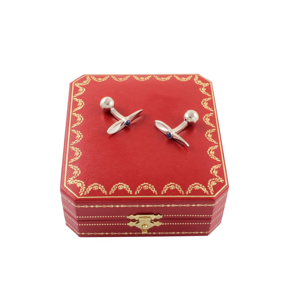 Cartier CUFFLINKS CARTIER Auction Important Jewelry Casa d