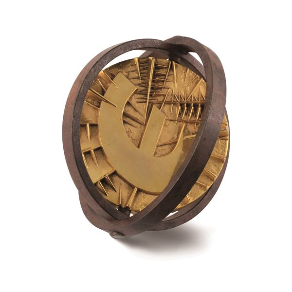 ARNALDO POMODORO (Morciano di Romagna, 1926)   Giroscopio, 2002-2003