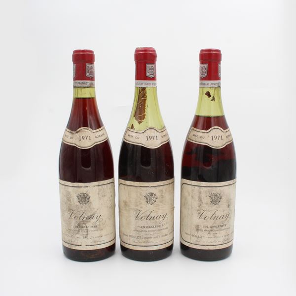 VOLNAY AOC LES CAILLERETS 1971, BOILLOT