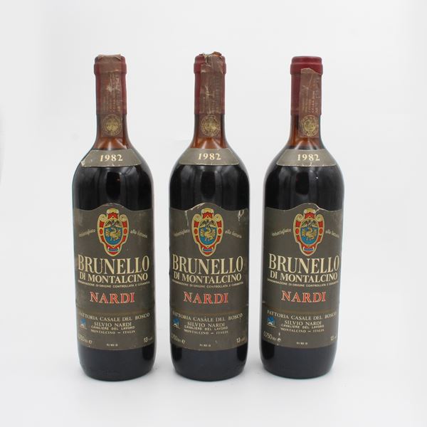 BRUNELLO DI MONTALCINO DOCG 1982, NARDI