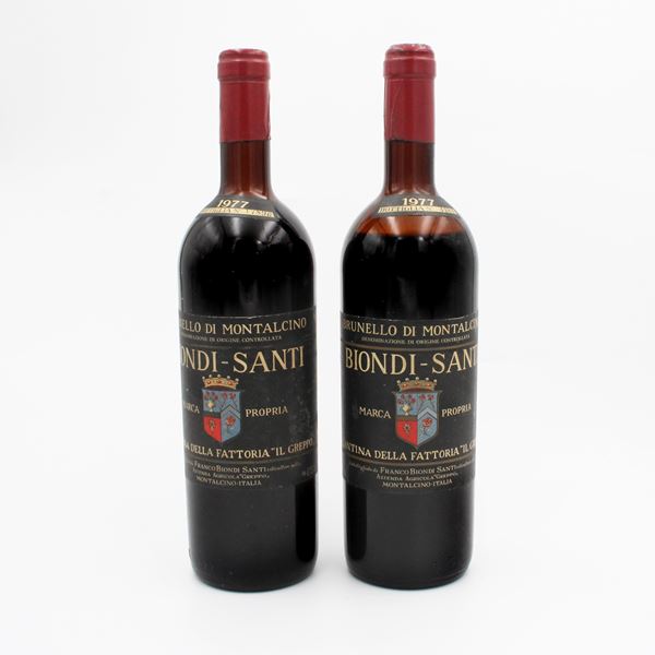 BRUNELLO DI MONTALCINO DOC 1977, BIONDI-SANTI