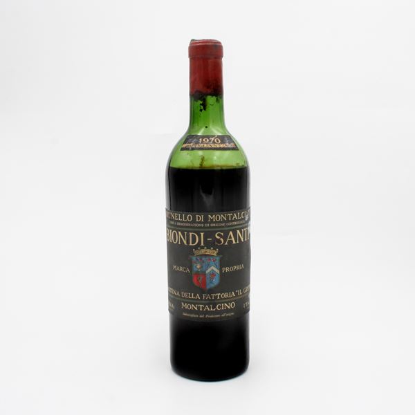 BRUNELLO DI MONTALCINO DOC 1970, BIONDI-SANTI