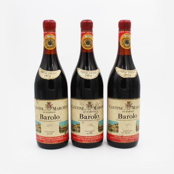 BAROLO DOC 1974, MARCHESI DI BAROLO