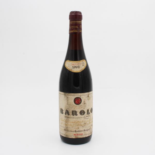 BAROLO DOC COLLINA CANNUBIO 1968, F.LLI SERIO & BATTISTA BORGOGNO 