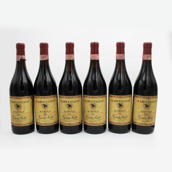 BAROLO MARCENASCO DOCG 1991, RENATO RATTI