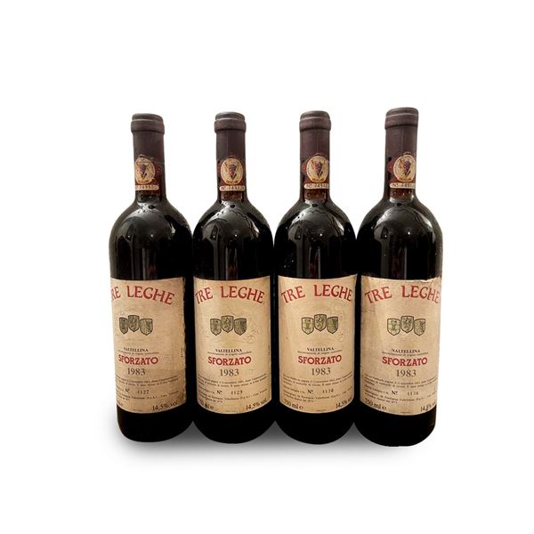 VALTELLINA SFORZATO TRE LEGHE DOC 1983, ENOLOGICA VALTELLINESE