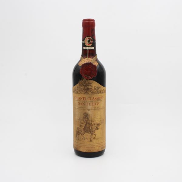CHIANTI CLASSICO DOC RISERVA 1967, SAN FELICE