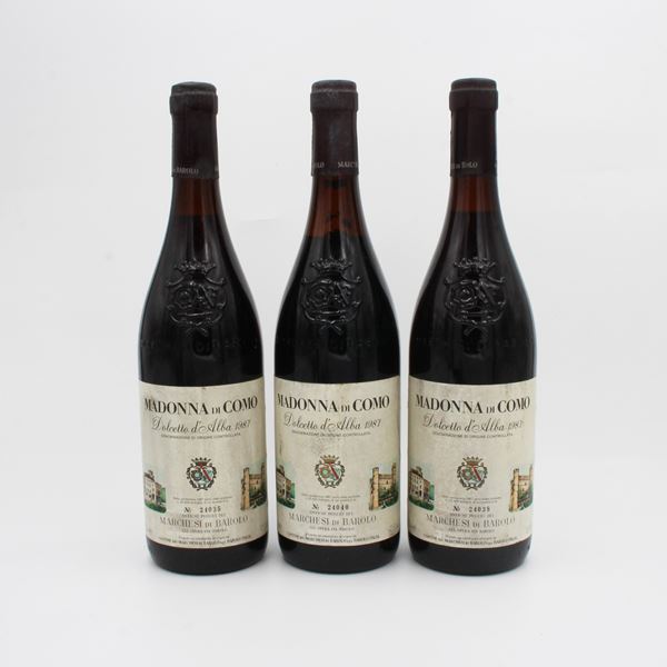 DOLCETTO D’ALBA MADONNA DI COMO DOC 1987, MARCHESI DI BAROLO
