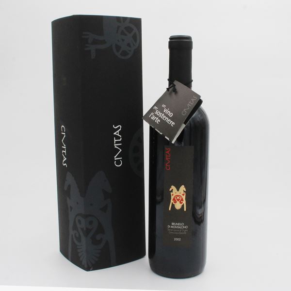 BRUNELLO DI MONTALCINO DOCG 2002 PER CIVITAS, CAPARZO