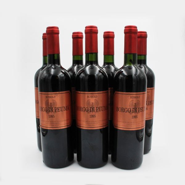VENEZIA GIULIA IGT BORGO DI PEUMA 1995, RUSSOLO  - Asta VINI E DISTILLATI PREGIATI E DA COLLEZIONE - Casa d'Aste International Art Sale