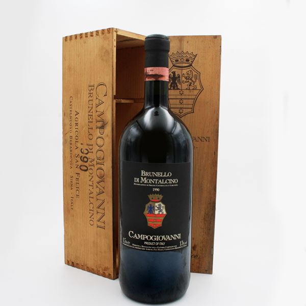 BRUNELLO DI MONTALCINO CAMPOGIOVANNI DOCG 1990, AGRICOLA S. FELICE