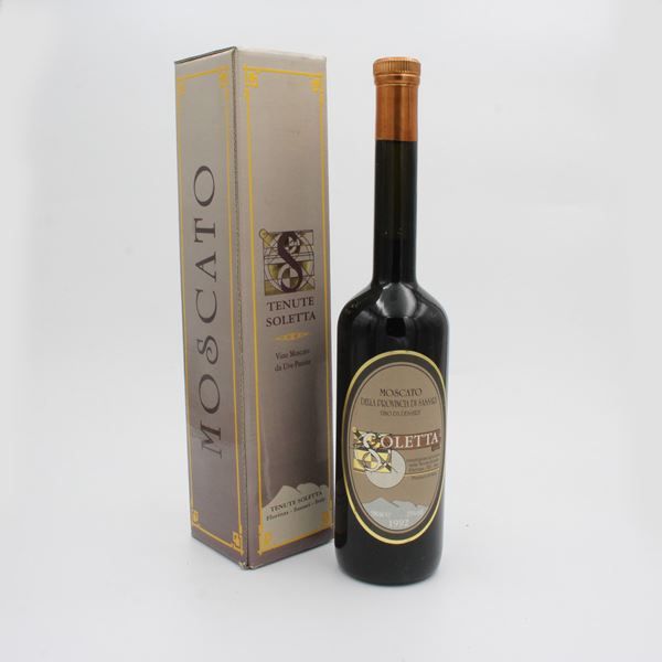 MOSCATO DELLA PROVINCIA DI SASSARI 1992, SOLETTA