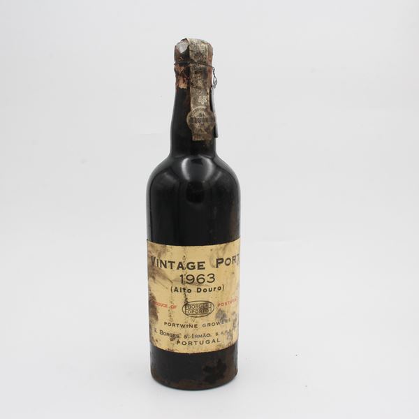 VINTAGE PORT 1963 (ALTO DOURO), BORGES & IRMAO