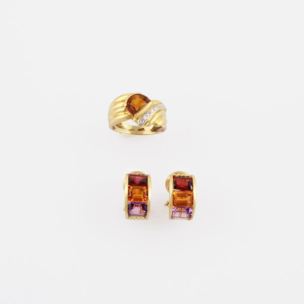 LOT OF RING AND EARRINGS