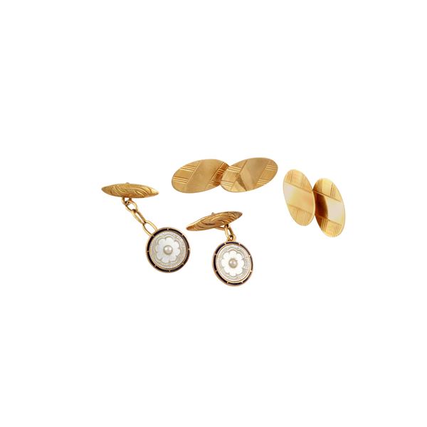 TWO CUFFLINKS