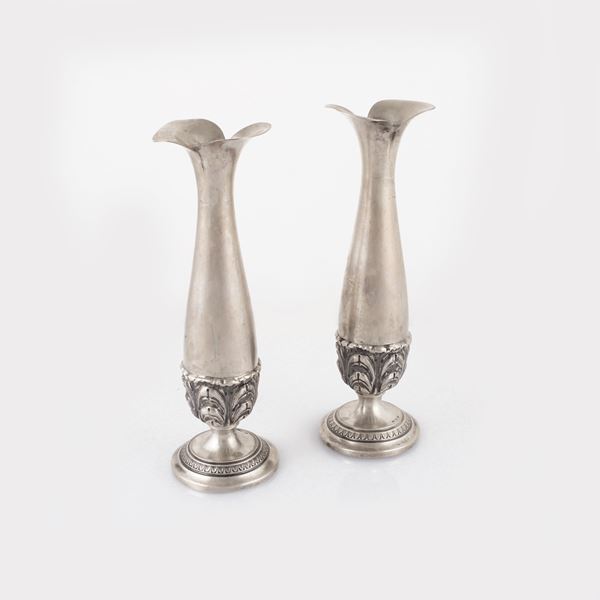 TWO VASES  - Auction Summer Time Jewelry, Watches and Silver - Casa d'Aste International Art Sale