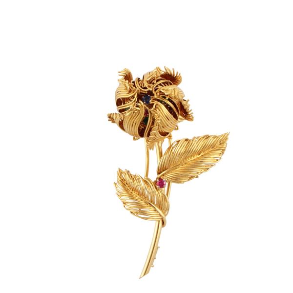 SPILLA, CARTIER "Rose Ouvrante"
