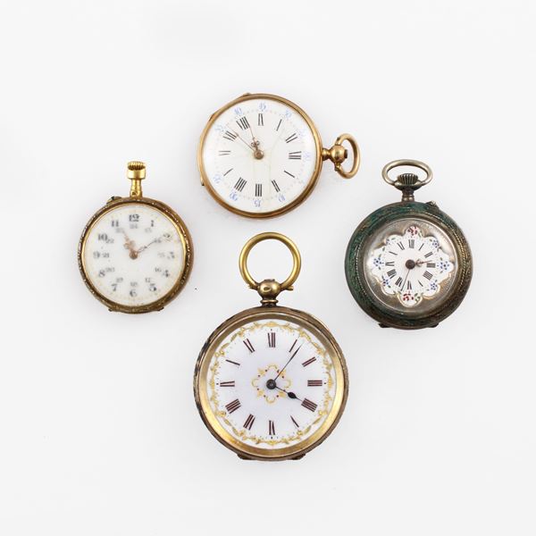 Lot of 4 pocket watches