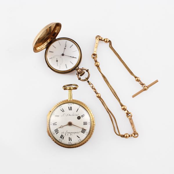 Set of two pocket watches