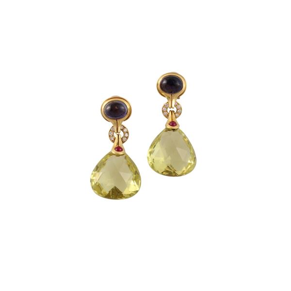 EARRINGS *  - Auction Important Jewelry - Casa d'Aste International Art Sale