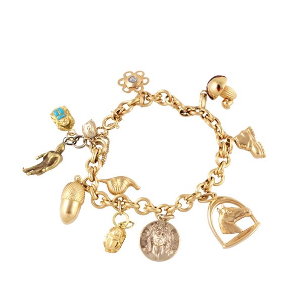 BRACELET WITH CHARMS
