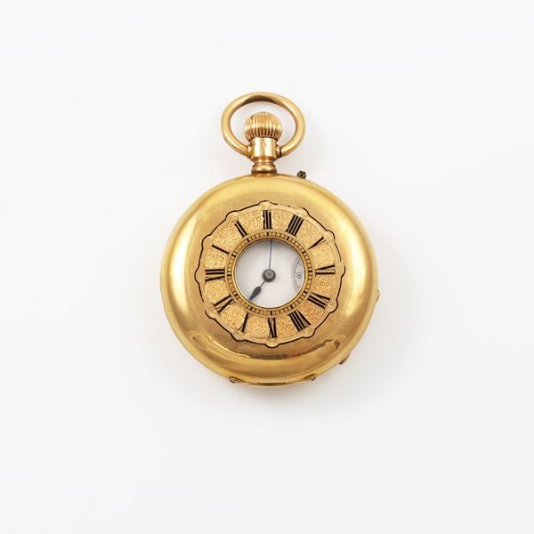 18K GOLD POCKET WATCH