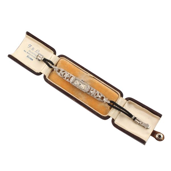 BRACCIALE-OROLOGIO  - Asta Gioielli Importanti - Casa d'Aste International Art Sale