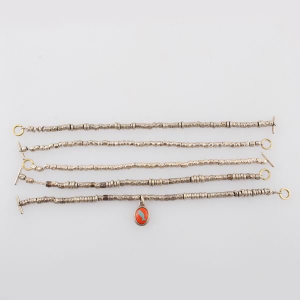 LOT OF FIVE BRACELETS, DODO  - Auction Jewelery and Watches - Casa d'Aste International Art Sale