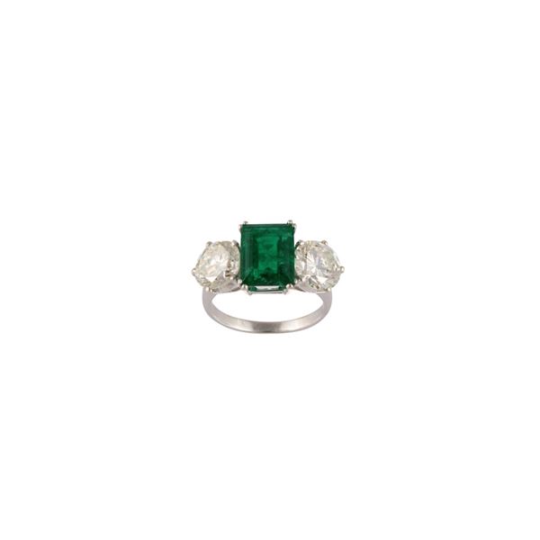 ANELLO, SMERALDO COLOMBIA