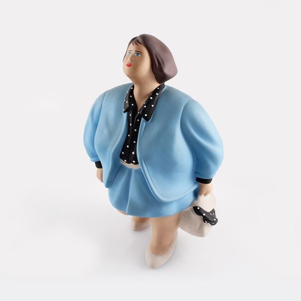 L'AQUILONE CERAMICHE Fiesole Firenze - Grande donna
