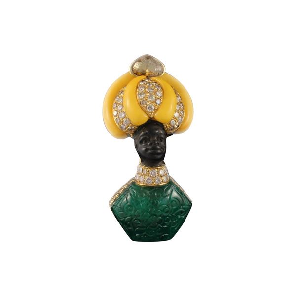 SPILLA "MORETTO", ATTILIO CODOGNATO  - Asta Gioielli Importanti - Casa d'Aste International Art Sale