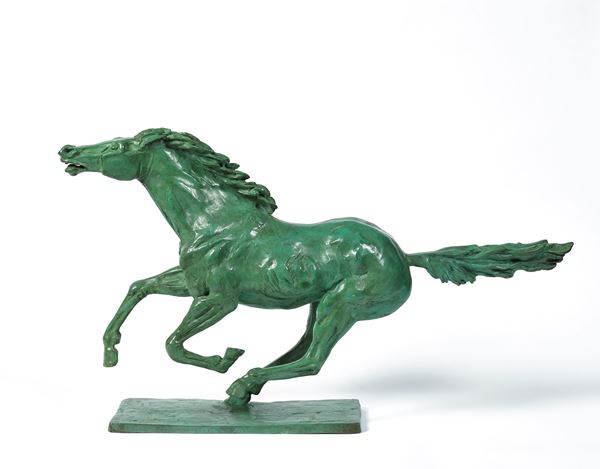 FRANCESCO MESSINA - Cavallo al galoppo