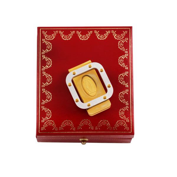 METAL MONEY CLIP, MUST DE CARTIER "SANTOS"  - Auction Jewelery & Watches - Casa d'Aste International Art Sale