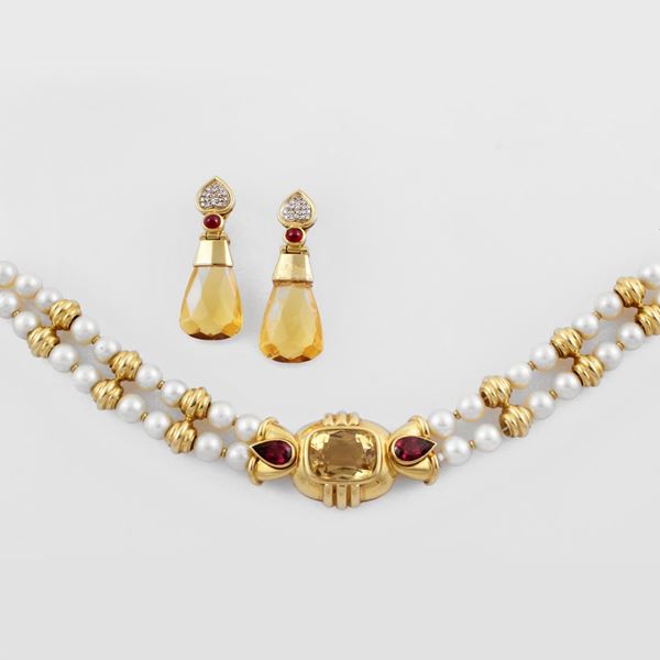 COLLANA E ORECCHINI