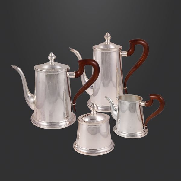 800 SILVER TEA AND COFFEE SERVICE  - Auction IMPORTANT JEWELRY - Casa d'Aste International Art Sale