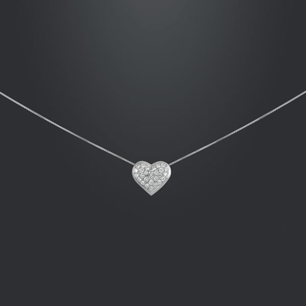18KT GOLD AND DIAMONDS NECKLACE