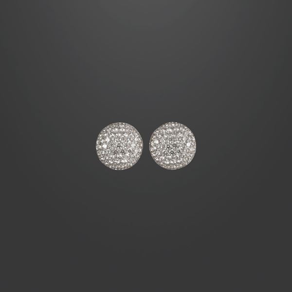 18KT GOLD AND DIAMONDS EARRINGS