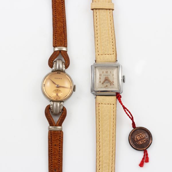 Set of Moeris and Vilor Watch Wristwatches  - Auction Jewelery & Watches - Casa d'Aste International Art Sale