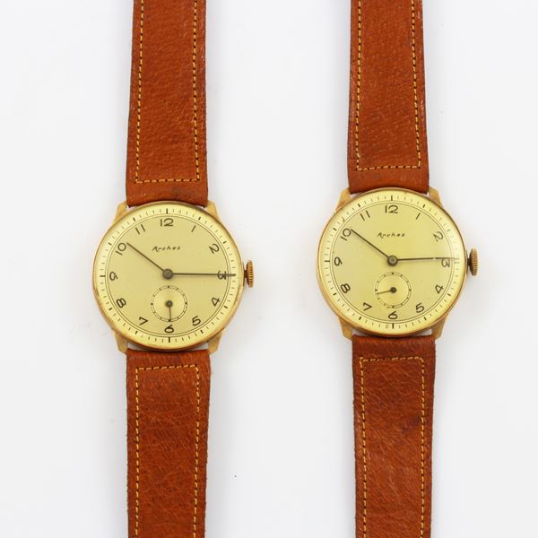 Set of Two Arches wristwatches