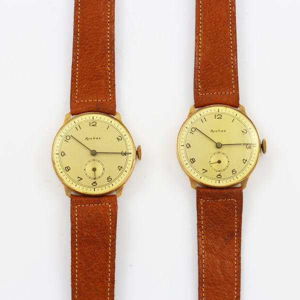 Set of Two Arches wristwatches  - Auction Jewelery & Watches - Casa d'Aste International Art Sale