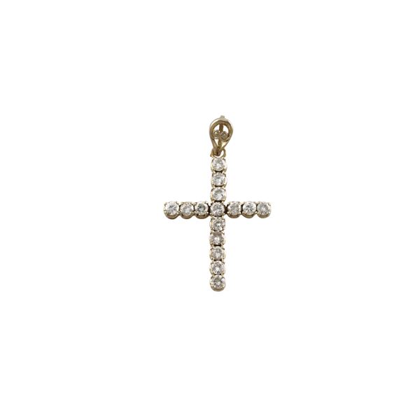 18KT GOLD AND DIAMONDS PENDANT