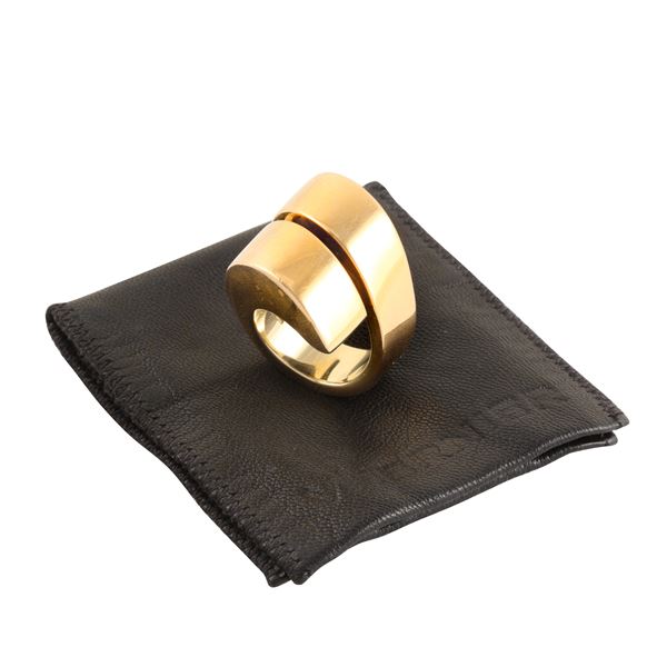 18KT PINK GOLD RING, VHERNIER "Dondolo"  - Auction Jewelery & Objects by Vertu - Casa d'Aste International Art Sale
