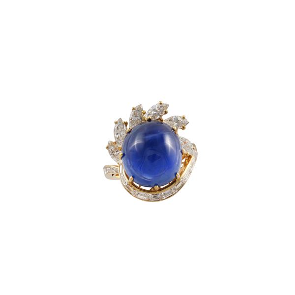 ANELLO, ZAFFIRO MYANMAR