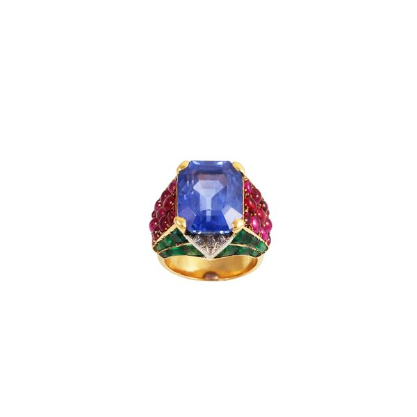 ANELLO, ZAFFIRO SRI LANKA