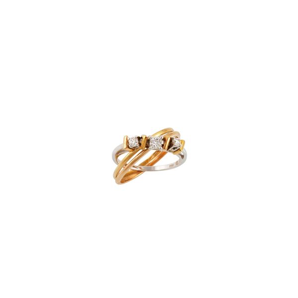 18KT GOLD AND DIAMONDS RING, ALFIERI & ST. JOHN  - Auction Important Jewelry - Casa d'Aste International Art Sale