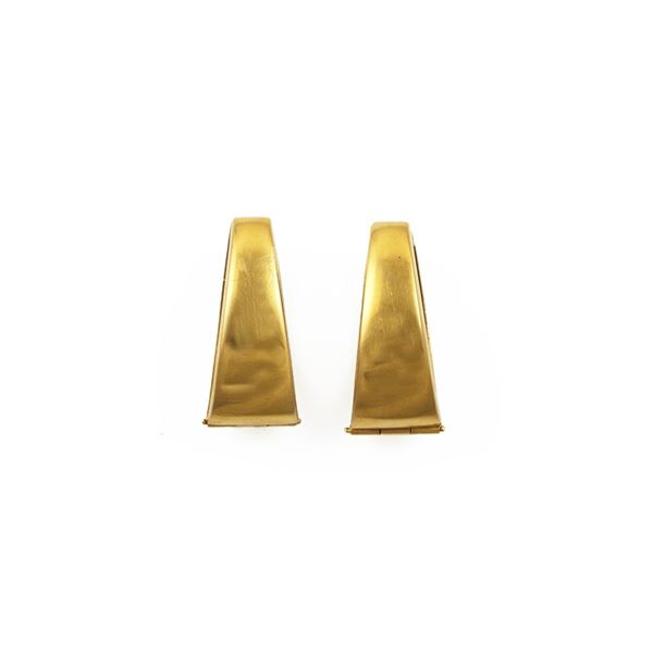 18KT GOLD EARRINGS  - Auction Jewelery & Watches - Casa d'Aste International Art Sale