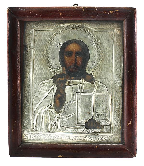 ICONA - raffigurante Cristo Pantocratore