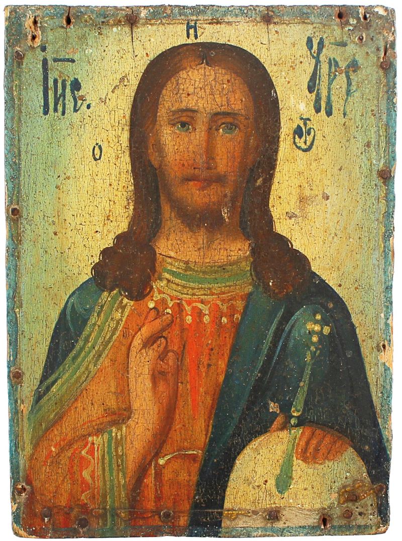 raffigurante Cristo Pantocratore